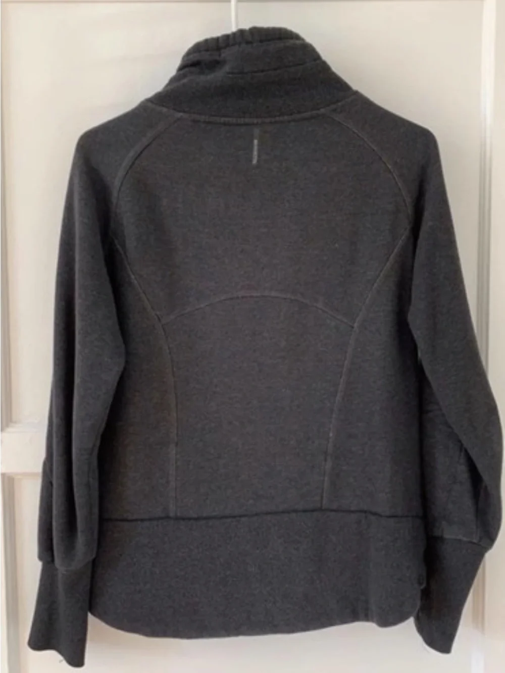 Women's Charcoal Zip-Up Hoodie Jacket